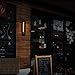 Pauwer Industrial Wall Sconce Light Fixture Vintage Wire Cage Wall Sconce Black Edison Wall Lamp (Bulb Included)
