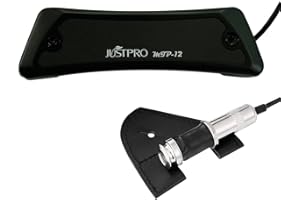 JUSTPRO Acoustic Guitar Pickup, Humbucker Magnetic Passive Sound-Hole Guitar Pickups with Audio Output for Acoustic Guitar