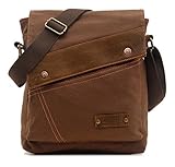Small Vintage Canvas Shoulder Bag Messenger Case for Ipad Travel Portfolio Bag Jbp713