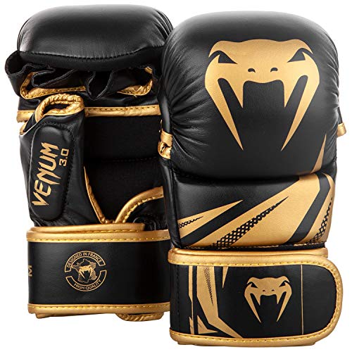 Venum Challenger 3.0 Boxing Gloves - black/Gold-12oz, Black/Gold, 12 oz