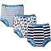 Gerber Baby Toddler Boy Training Pants,Blues, 3-Pack, 2T