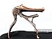 A007G/PB Aligater Shape Aluminum Alloy Acoustic Folk Guitar Capo Bronze