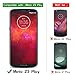 [4 Pack] Moto Z3 / Moto Z3 Play Screen Protector, SPARIN Tempered Glass, 9H Hardness, Anti-Scratch, Bubble Free, Crystal Clear Screen Protector for Motorola Moto Z3 / Moto Z3 Play