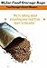 100pcs Premium Silver Aluminum Foil Vacuum Bags Package Food for Dried Dehydrated, 3.0 x 2.2in.