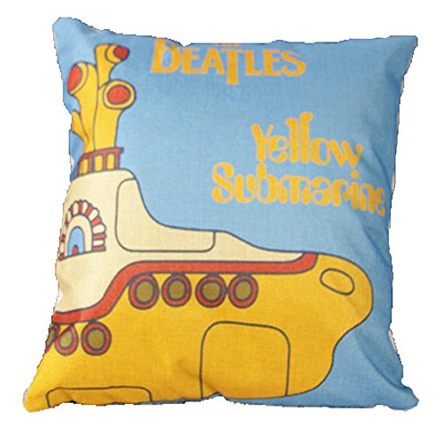 Vanki letters printed serial cotton linen square decora…