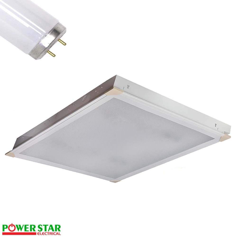 18w Suspended Ceiling 600 X 600 Modular Recessed Prismatic Lights