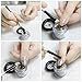 ECBASKET 1 Jar Fashion Acrylic Nail Polish Dust Glitter Powder DIY Shinny Nail Slices # Rose Gold