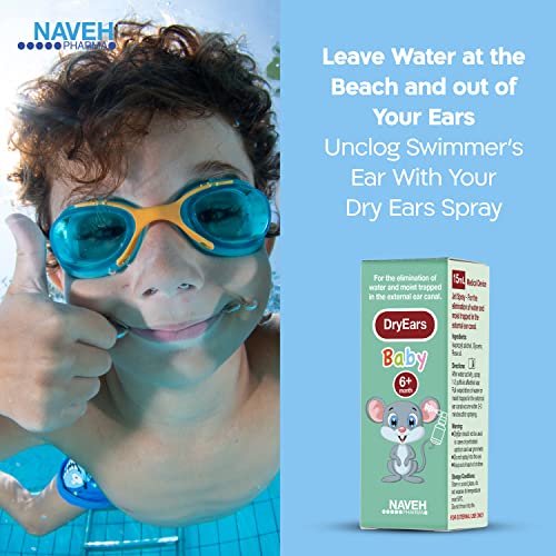 NAVEH PHARMA Dry Ears Baby Swimmers Ear Drops Spray Ear Drying
