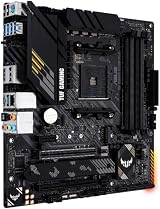 ASUS TUF Gaming B550M-PLUS Motherboard AMD B550 AM4 PCIe 4.0 Dual M.2 DDR4 view 3