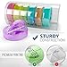 Pill Cases AM/PM Pill Organizer Twice a Day Pill Holder 2 Times a Day 7 Day Pill Container Weekly Portable Design and Removable Compartments to Hold Vitamins Supplements Daily Pill Reminder Dispenser