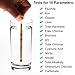 JNW Direct Water Test Strips 15 in 1 - Drinking Water Testing Strip Kit for Lead, Iron, Copper, pH, Fluoride, and More, Fast & Accurate, 100 Strips