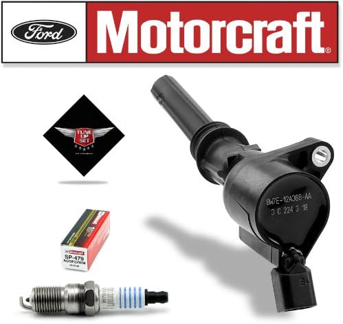 1 Motorcraft Ignition Coil DG508 and 1 Motocraft Spark Plug SP479