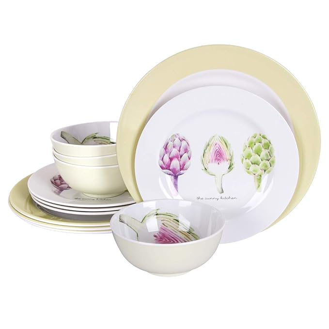 11 Awesome Melamine Dinnerware Sets for RV Living Vehicle HQ