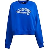 Pro Standard Womens College Hampton University College Classic Essentials Crewneck Sweatshirt Royal Blue M