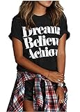 Summer Fashion Women Cute Short Sleeve Printed Tops Casual T Shirt