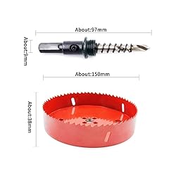 Hole Saw Drill Bit LAIWEI HSS Hole Cutter with
