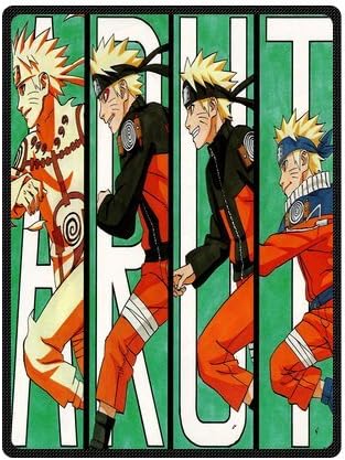Innovation Personalized Fashion Design Custom Anime Naruto Blanket Indoor and Outdoor Fleece Blanket Sofa Bedding Throw Blanket/Travel Blankets 58x80 Inches