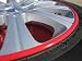 2011-2012 NISSAN JUKE Rim Guards Red Alloy Armor Wheel Rim Curb Scratch Protection Strips 11 12