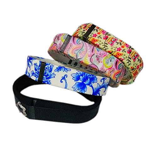 Dunfire Replacement Wristbands/Bands with FREE Clasps for Fitbit Flex Bracelet Activity Plus Sleep Tracker - Large