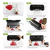 Razorri-E5200-M-Vacuum-Sealer-with-Starter-Kit-for-Food-Sous-Vide-Cooker-Compact-and-Full-Function-includes-Rolls-and-Bags-Easy-to-use-Indicator-Lights-Vacuum-Speeds-Selectable-Black