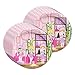 Girls Spa Party Supplies - Sleepover Kit for 16 | Tableware Set Includes Plates, Napkins and Cups