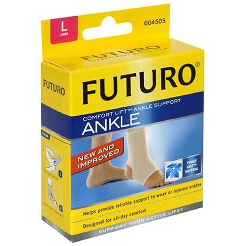 Futuro ankle support brace spiral lift, 9 in 10 In, large, 4503L 1