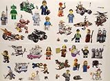 The Lego Movie Stickers Set Birthday Party Favor Collection Consisting of 50 Random 1