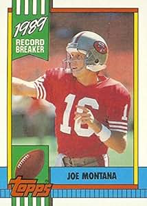 Amazon.com: Joe Montana Football Card (San Francisco 49ers ...