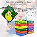 Soft Infant Books, Kingtree Baby's First Non-Toxic Fabric Soft Cloth Book Set, Rainbow Early Education Toys for Toddler, Infants and Kids - Pack of 12