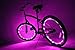 Brightz WheelBrightz Pink Bike Wheel Lights - Pink Bike Lights for Girls - Fun Colorful Pink Bike Accessories for Girls and Womens Bikes and Bicycles