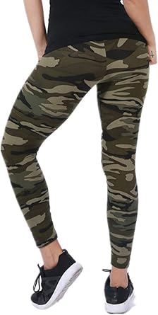 army print jeans for womens