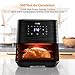 Innsky Air Fryer 5.8QT, 1700W Air Fryer for Roasting, High-Tech Cooking appliances & Oilless Cooker with LED Touchscreen, 7 Cooking Presets, Preheat & Recipes Book (Newest Version)