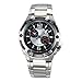 Casio Men's MTP1326D-1A1V Silver Stainless-Steel Quartz Watch with Black Dial