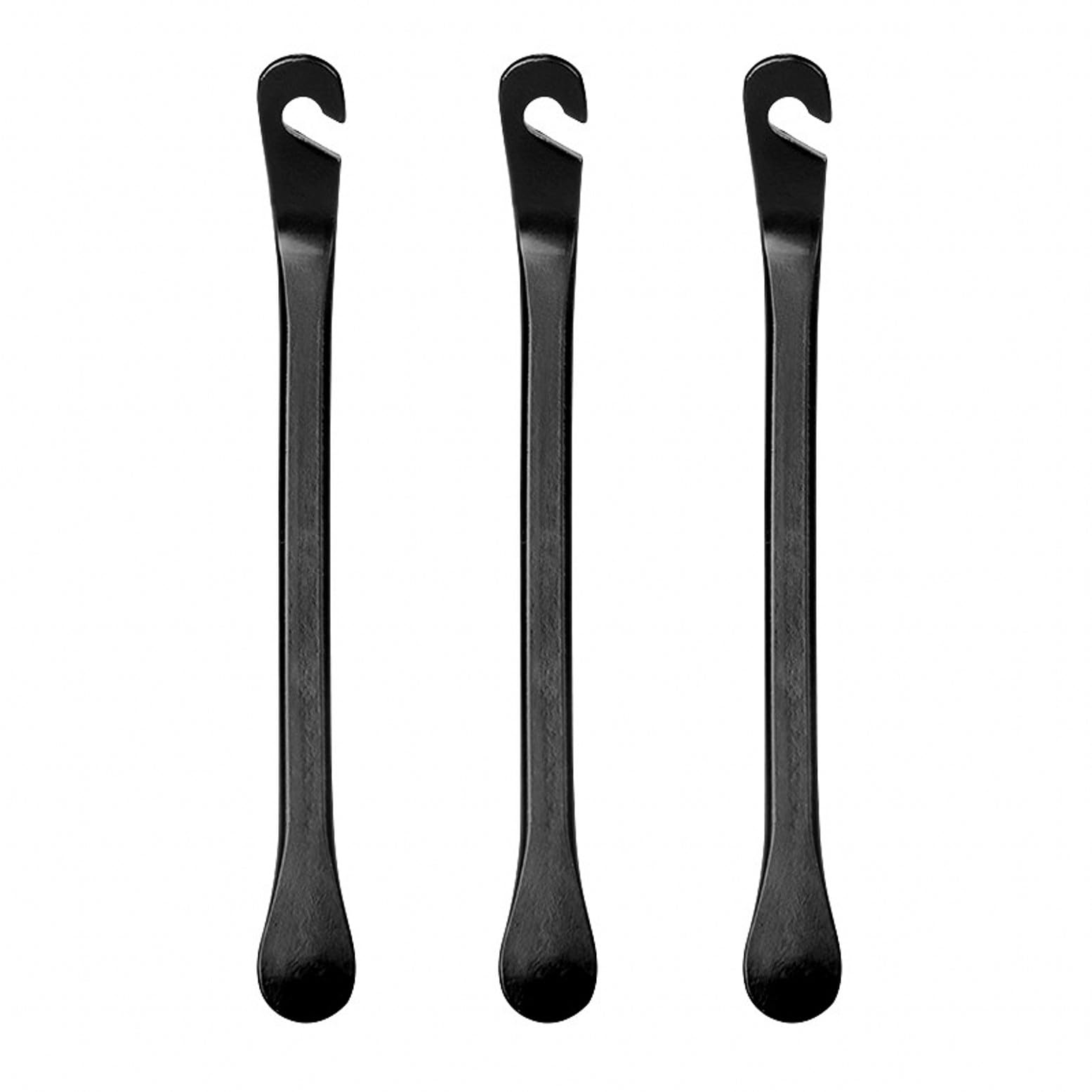 JZK 3x Ultra Strong Bicycle Tyre Lever, Metal Bike Tyre Spoon Changing Tool, Portable Bike Tire Removal Repair Tool, for MTB Mountain Road Bike Tires Repairing Replace