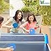 Bundaloo Ping Pong Net for Any Table - Tennis Sports Gear for Countertops, Dining Room and Garage Tables or Outdoor Surfaces - Set Includes Paddles, Ping Pong Balls and Retractable Net