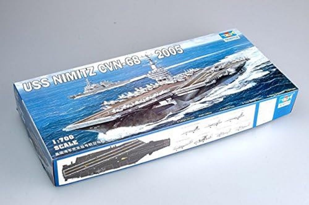Trumpeter 1:700 - USS Nimitz Aircraft Carrier CVN-68 (2005)