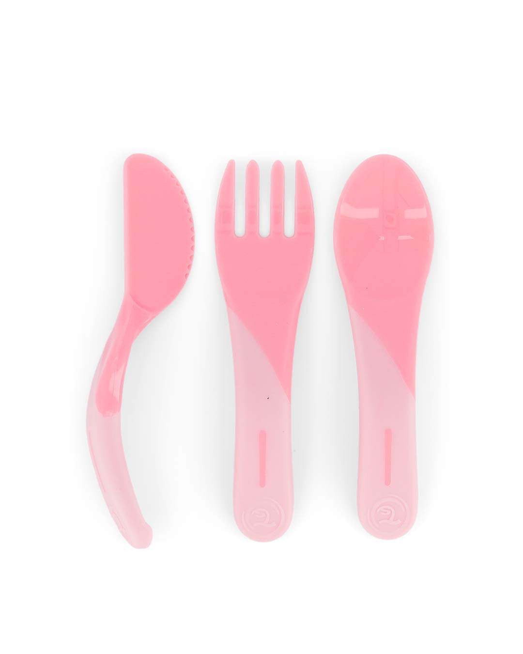 TWISTSHAKELearn Cutlery 6+m Pastel Pink