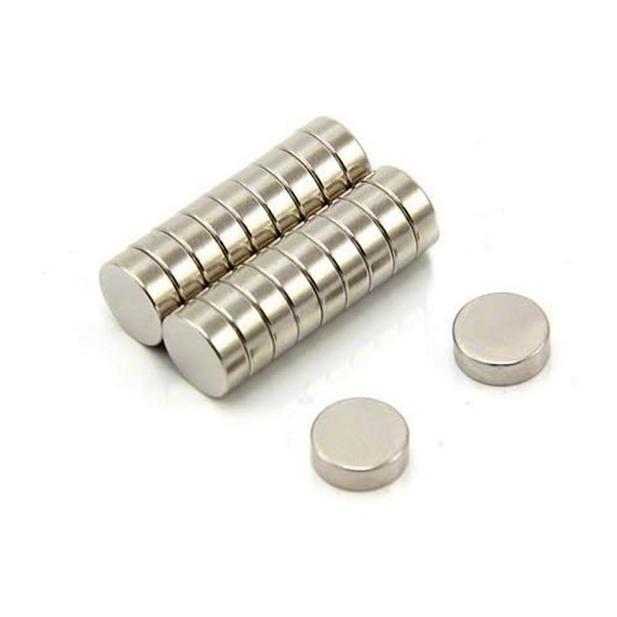 N42 Neodymium Magnet for Arts, Crafts, Model Making, DIY, Hobbies, Office, Fridge and Home - 9mm dia x 3mm thick - 1.8kg Pull - Pack of 20