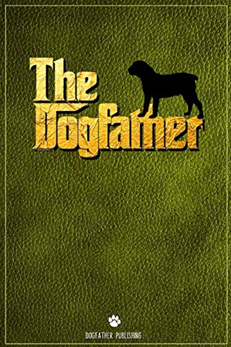 Dogfather: Boerboel Notebook ~ 100 Page Green Dogfather Journal (6x9)