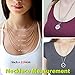 YJY Aromatherapy Essential Oil Diffuser Necklace(New Tech: No Leak Structure), Perfume Necklace Stainless Steel Pendant Locket Jewelry, Durable Adjustable Chain 24
