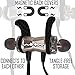 TRAKK METAL Premium Metal Bluetooth 4.1 Wireless Rechargeable Sport Stereo Headphones with Magnetic Technology - Secure Fit Workout Earbuds with Built-in Mic - Gold