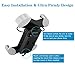 Bike Mount, CHOETECH Universal Bike Phone Holder Handlebar Mount Holder (360 Degree Rotation) fits iPhones, Samsung Galaxy, LG, BlackBerry, HTC Smartphones, GPS Devices and More