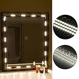 Mirror Light Kit LinkStyle 10FT Vanity Make-up Light DIY LED Light Kits Dressing Mirror Light Kit Mirror Lamp Kit for Cosmetic Makeup Vanity, 60LEDs Light with Remote Controller