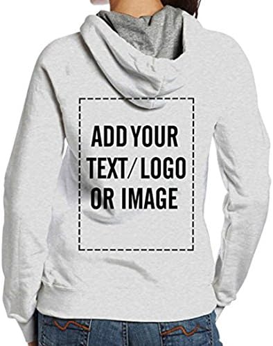 KaMoM Unisex Personalized Hooded Sweatshirts Tops Blouse Customized Graphic Blend Pullover Sweaters Jacket