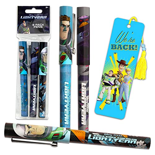 Disney Pixar Buzz Lightyear Pens Set Buzz Lightyear Office Supplies