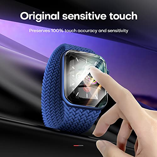TAURI [4 Pack Compatible with Apple Watch Series 6/SE/5/4 40mm Screen