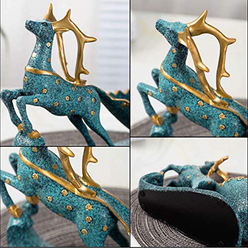 Ceramic Reindeer Wine Rack Stand - Image 6