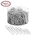 Paper Clips，750pcs Silver Small/Medium/Jumbo Size Paper Clips for School/Office and Personal Document Organization (28/33/50mm)