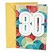 Hallmark 80th Birthday Card (Bold Circles), Color Orbs - 0499RZB1154 primary