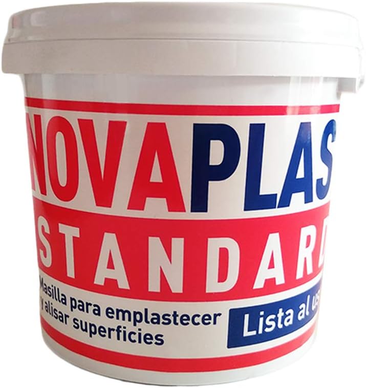 NOVAPLAST Indoor Ready to Use Paste Putty – 1 kg (1000 g) – Pack of 5 ...